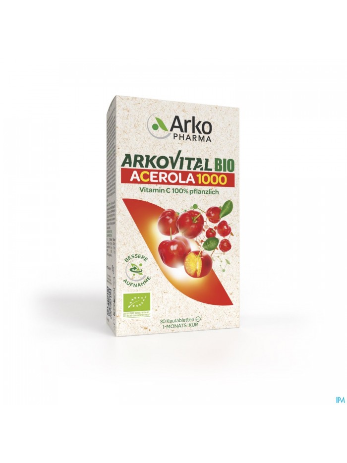 Arkovital Acerola 1000 Bio Comp Croq 30