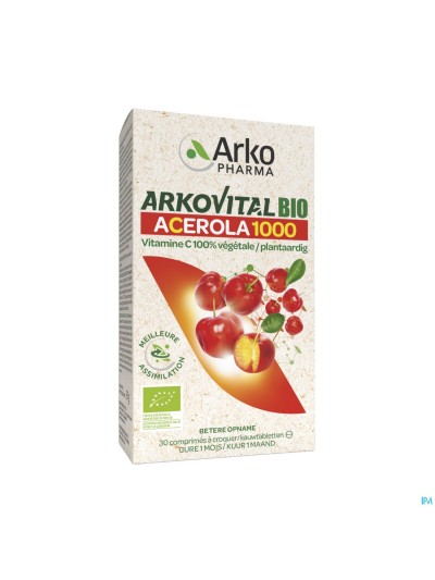 Arkovital Acerola 1000 Bio Comp Croq 30