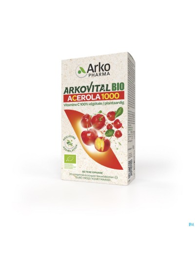 Arkovital Acerola 1000 Bio Kauwtabl 30