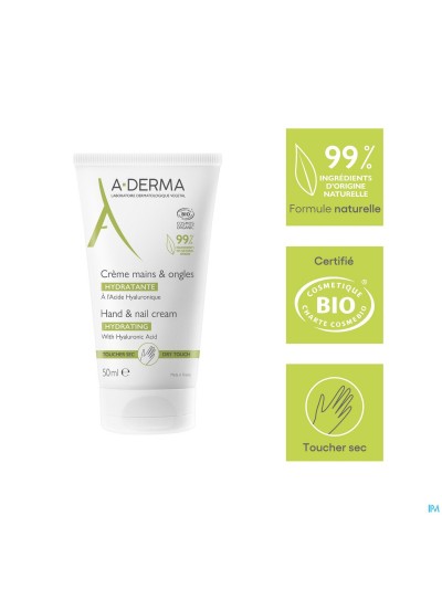 Aderma Indisp.handcr Cosmos Havermelk 50ml