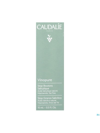 Caudalie Vinopure Salicylzuur Spot Treatment 15ml