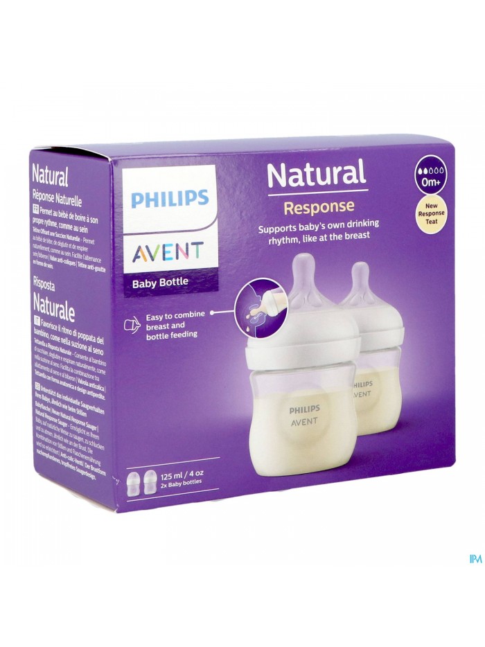 Phiips Avent Natural 3.0 Zuigfles Duo 2x125ml