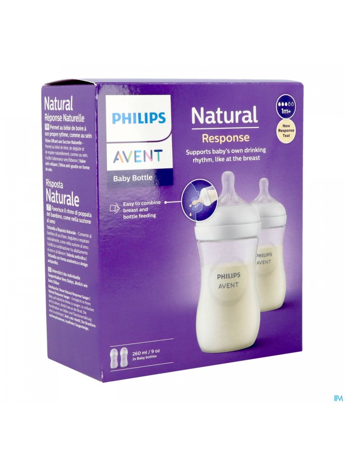 Philips Avent Natural 3.0 Biberon Duo 2x260ml