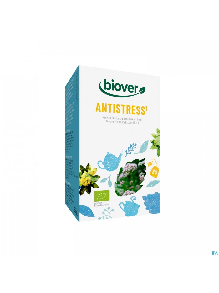 BIOVER BIOKRUIDENINFUSIE ANTI STRESS 20