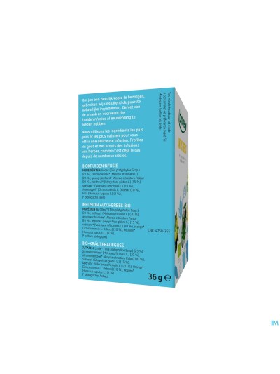 BIOVER BIOKRUIDENINFUSIE ANTI STRESS 20