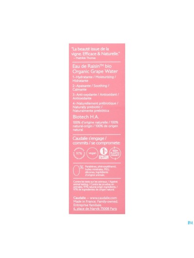 Caudalie Vinohydra Serum Hyaluronzuur 30ml