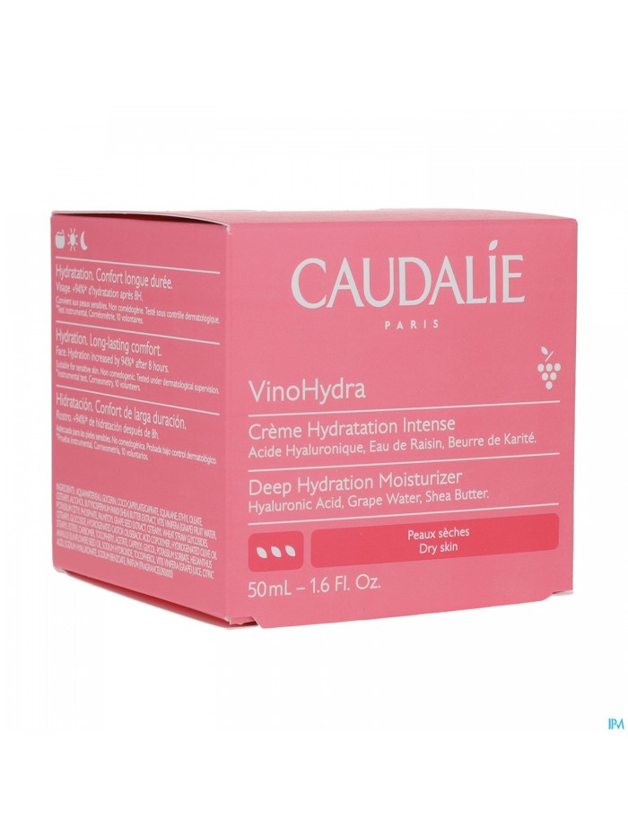 Caudalie Vinohydra Creme Hydratation Intense 50ml
