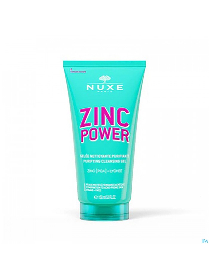 Nuxe Zinc Power Gelee Nettoyante Purifiante 150ml