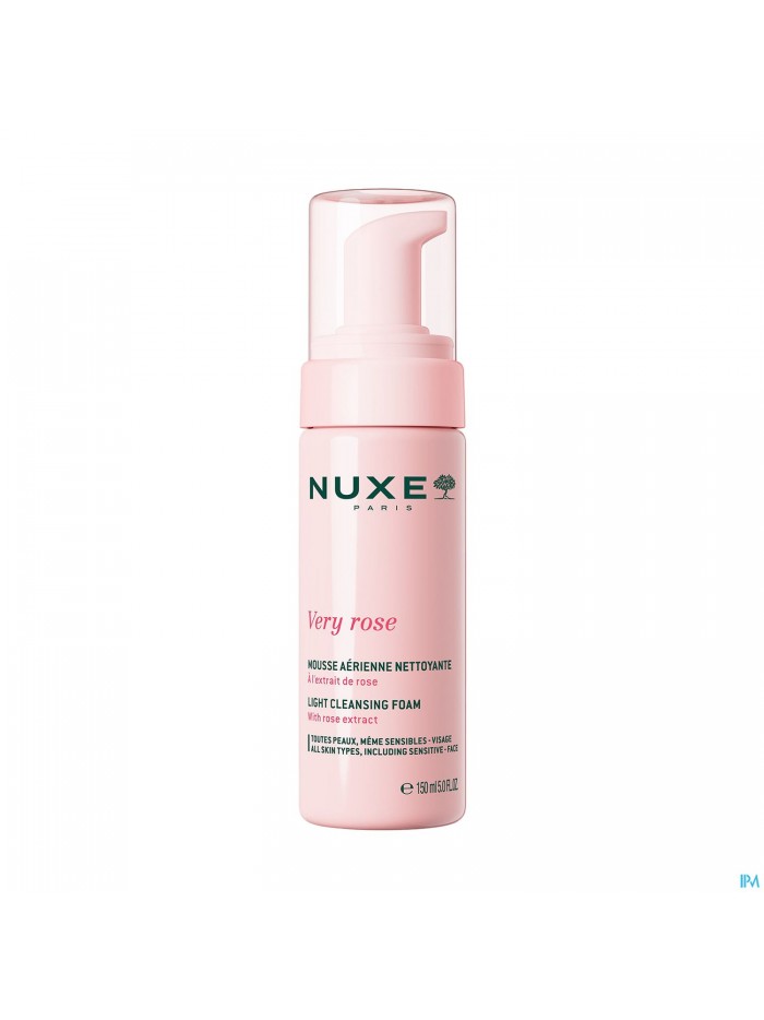 Nuxe Very Rose Luchtige Reinigingsschuim 150ml Nf