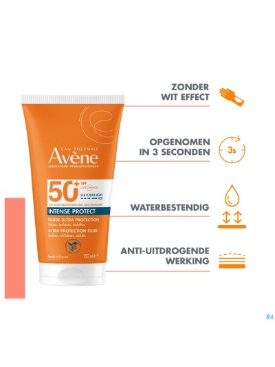 Avene Sol Ip50+ Intense Protect 50+ Fluide 150ml