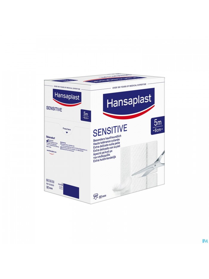 Hansaplast Med Soft Gev.huid Family Pack 5mx6cm