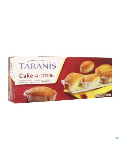 Taranis Cake Au Citron 6x40g 4633