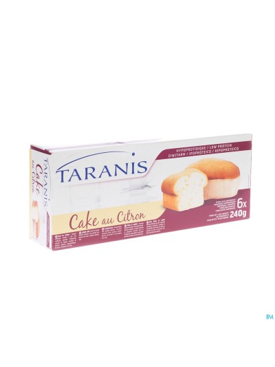 Taranis Cake Au Citron 6x40g 4633