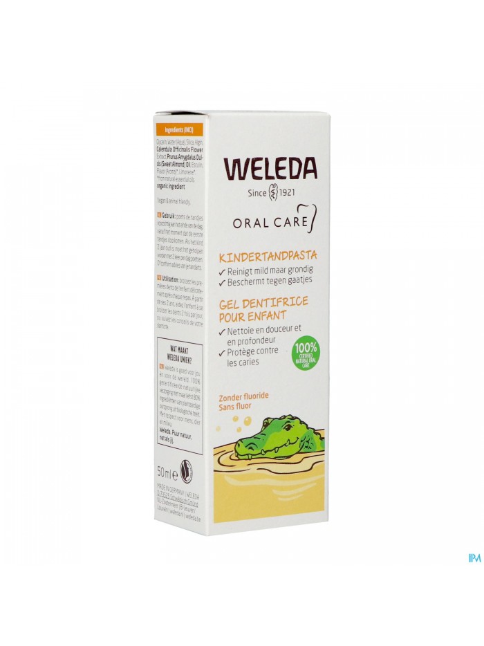 Weleda Dentif Gel Enfant Nf Tube 50ml