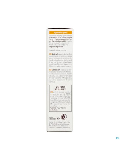 Weleda Dentif Gel Enfant Nf Tube 50ml