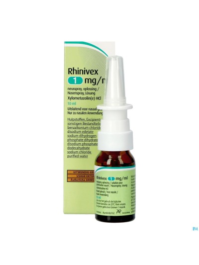 Rhinivex 1mg/ml Neusspray Opl 10ml