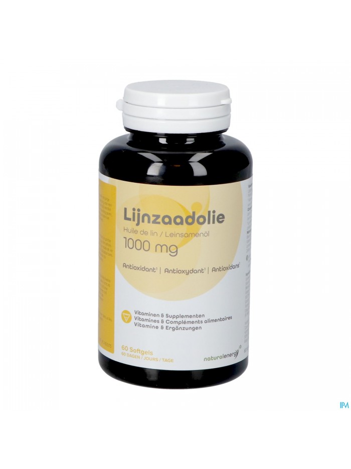 Huile de graines de lin Caps 60