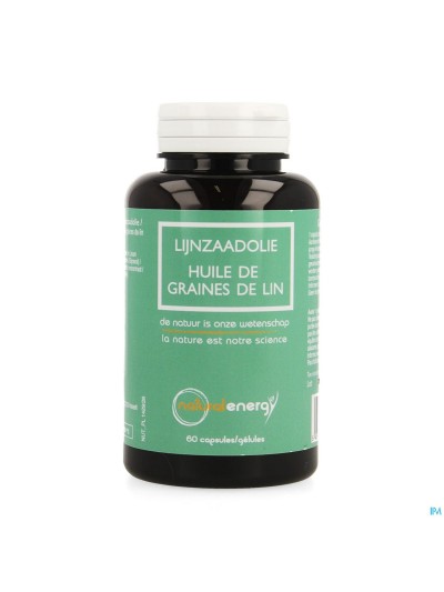 Huile de graines de lin Caps 60