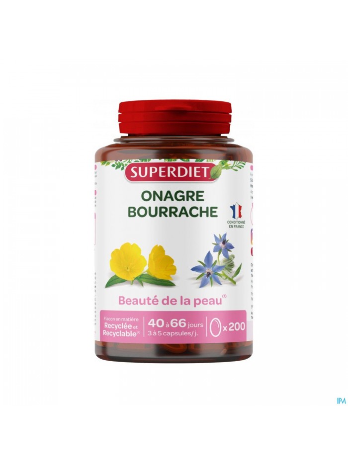 Super Diet Onagre Bourrache Caps 200