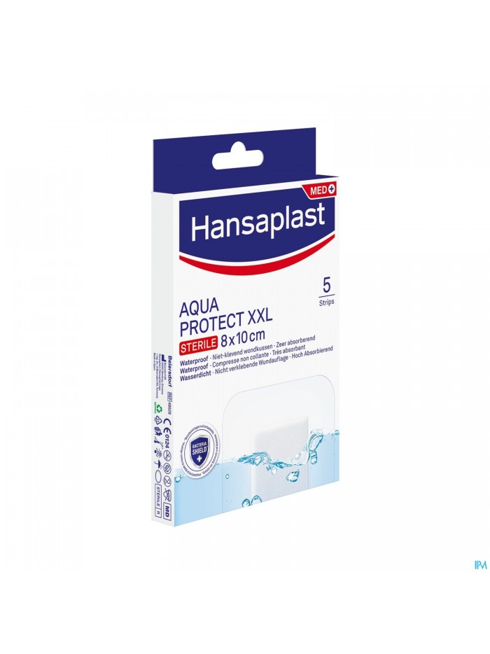 Hansaplast Aqua Prot. Strips Xxl 5