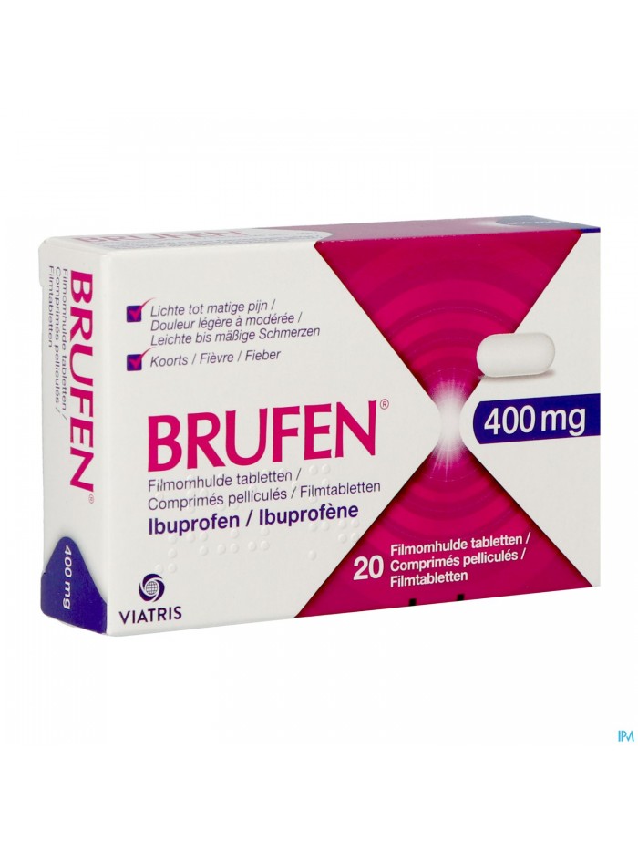 Brufen 400mg Filmomh Tabl 20 X 400mg