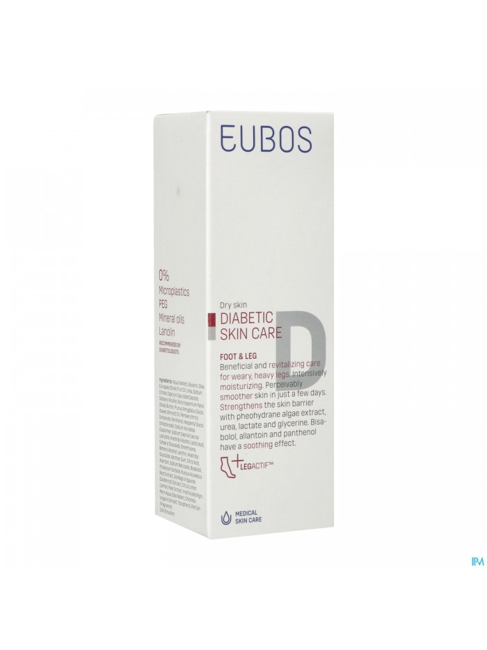 Eubos Diabetics Skin Care Pieds&jambes Creme 100ml