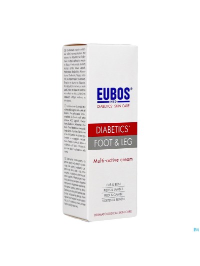Eubos Diabetics Skin Care Pieds&jambes Creme 100ml