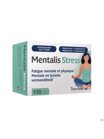 Mentalis Stress Caps 120