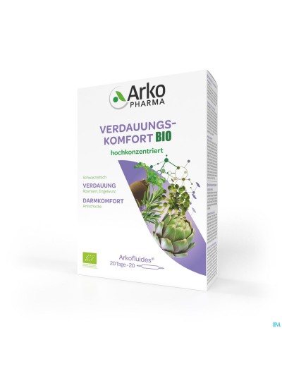 Arkofluide Spijsverteringcomfort Bio Amp 20