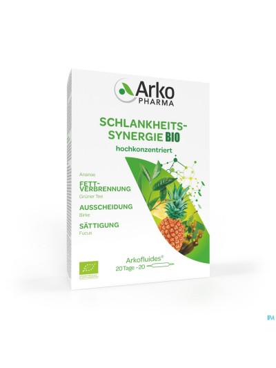 Arkofluide Synergie Minceur Bio Amp 20