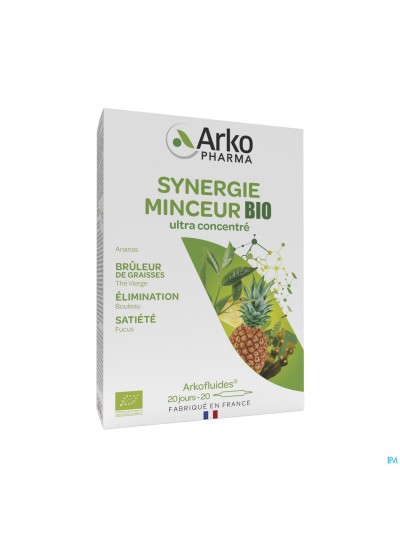 Arkofluide Synergie Minceur Bio Amp 20