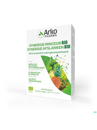 Arkofluide Synergie Minceur Bio Amp 20