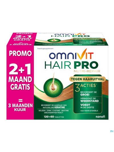 Omnivit Hair Pro Nutri Repair Comp 180