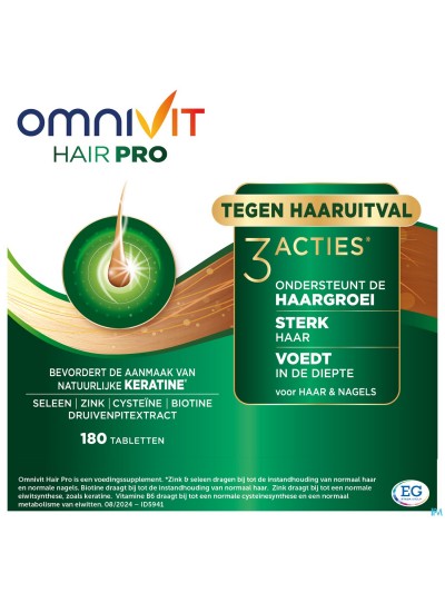 Omnivit Hair Pro Nutri Repair Comp 180