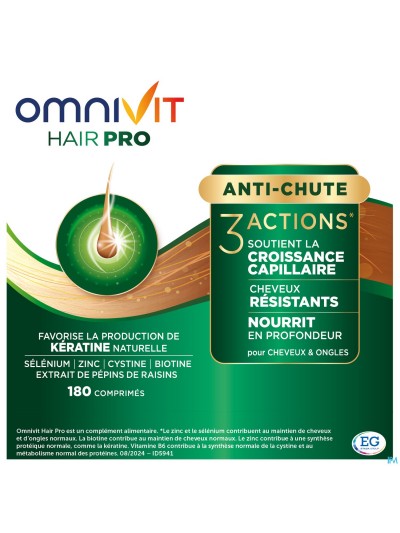 Omnivit Hair Pro Nutri Repair Comp 180
