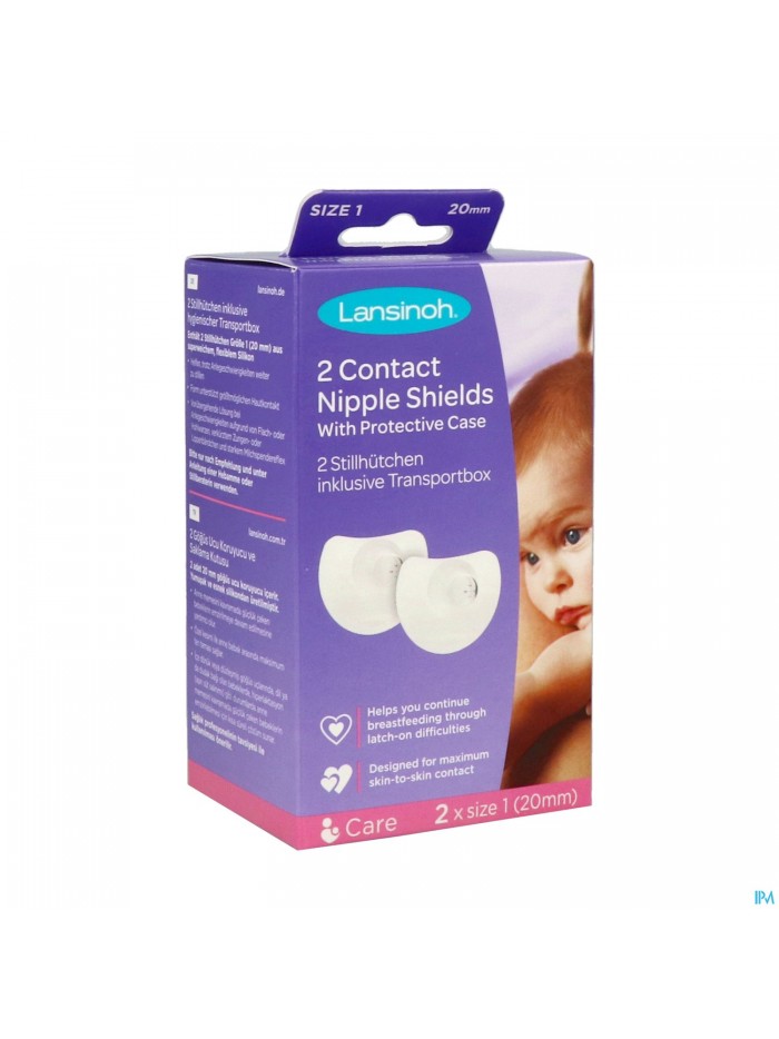 Lansinoh Bout Seins T1 2 + Etui Protection