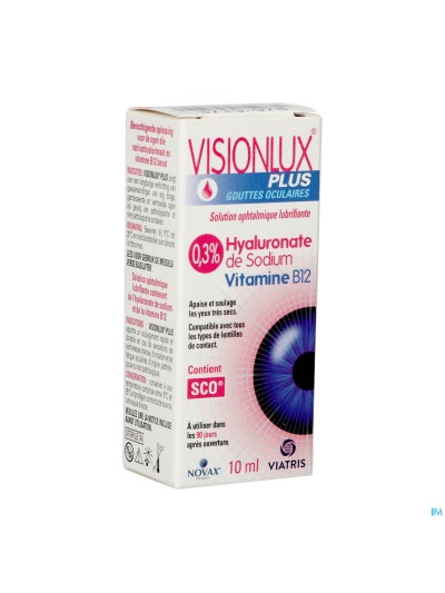 Visionlux Plus Oogdruppels Fl 1 X 10ml