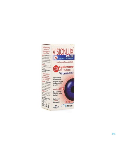 Visionlux Plus Oogdruppels Fl 1 X 10ml