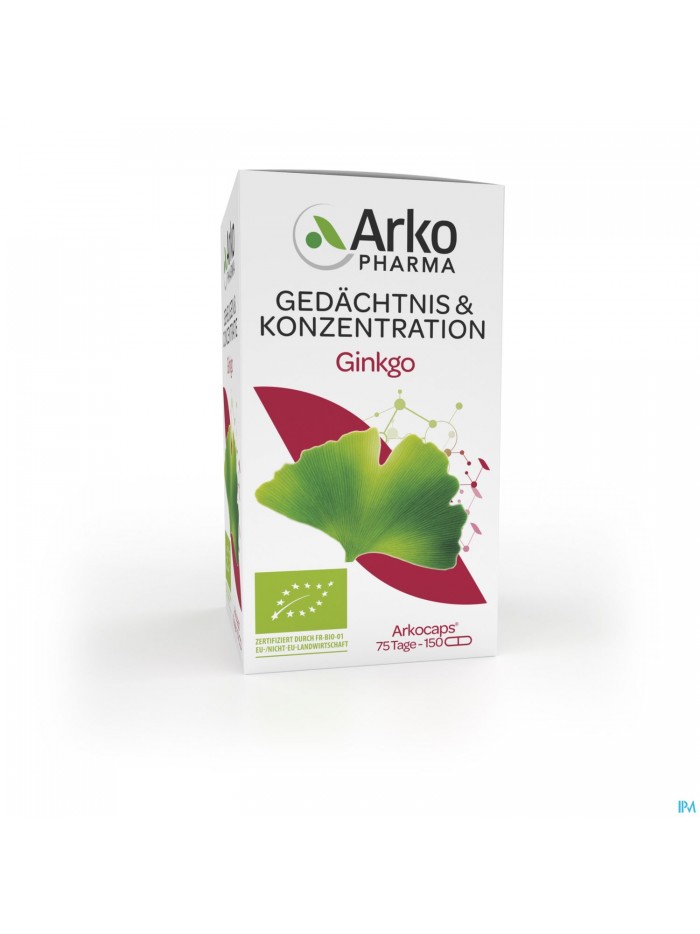 Arkogelules Ginkgo Bio Caps 150