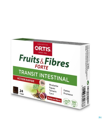 Ortis Fruits & Fibres Forte Cubes 24