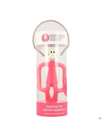 Matchstick Monkey Bijtring Roze