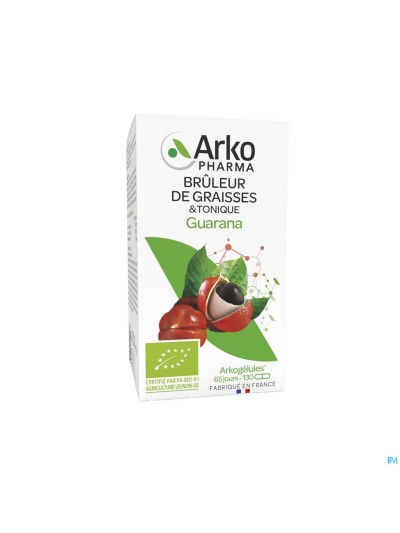 Arkogelules Guarana Bio Caps 130