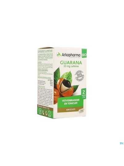 Arkogelules Guarana Bio Caps 130