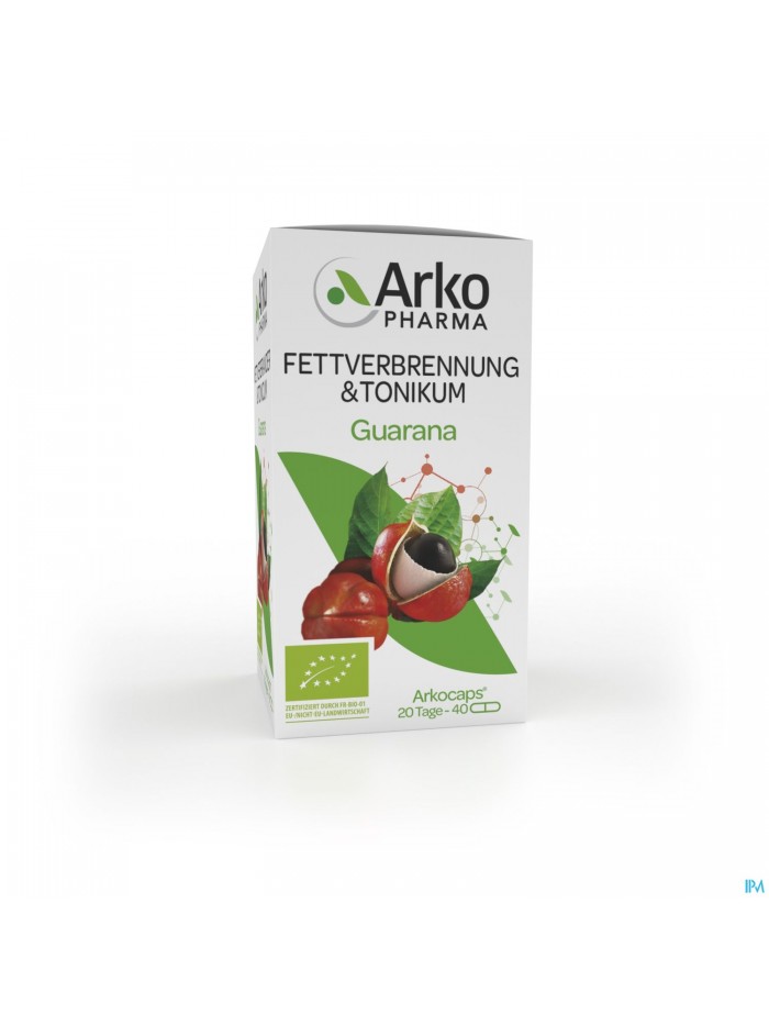 Arkogelules Guarana Bio Caps 40