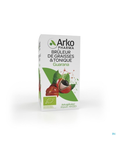 Arkogelules Guarana Bio Caps 40