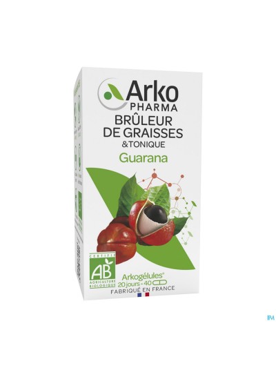 Arkogelules Guarana Bio Caps 40