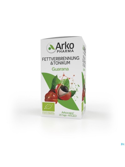 Arkogelules Guarana Bio Caps 40