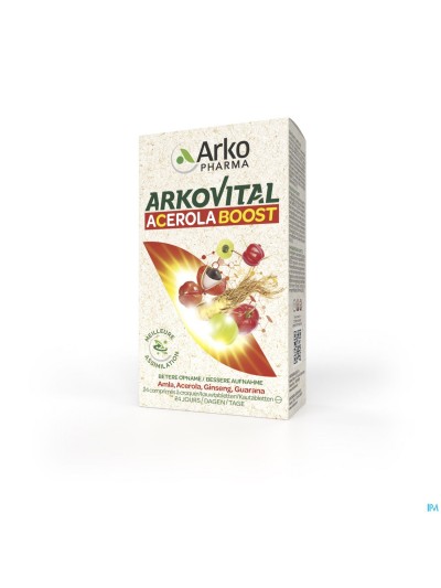 Arkovital Acerola Boost Kauwtabl 24