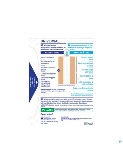 Hansaplast Universal 1mx6cm