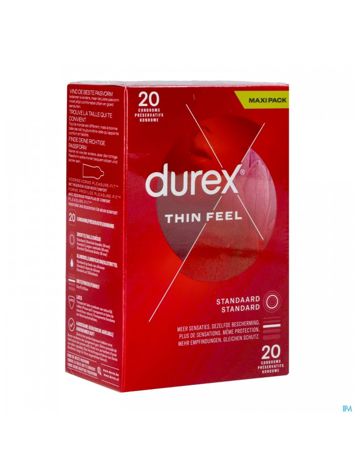 Durex Thin Feel Preservatifs 20